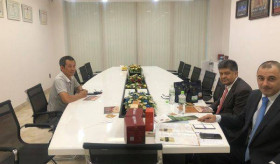 Meeting between the Ambassador of the Republic of Armenia to the Socialist Republic of Vietnam Vahram Kazhoyan and the Chairman and Founder of L'Amant Coffee Company Mr. Thai Nhu Hiep