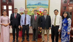 Ambassador of Armenia hosted members of Vietnam-Armenia Friendship Association on the occasion of the 31st anniversary of the Independence of Armenia.