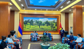 Working Visit of the Ambassador of the Republic of Armenia to Phu Tho Province