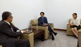 Meeting between the Ambassador of the Republic of Armenia  Vahram Kazhoyan to Vietnam and Mr. Do Hung Viet, Director-General of the Department of International Organizations of the Ministry of Foreign Affairs of  the Socialist Republic of Vietnam.