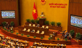Participation of the Ambassador of the Republic of Armenia to Vietnam Vahram Kazhoyan in the official ceremony of the first session of the 15th National Assembly of the Socialist Republic of Vietnam.