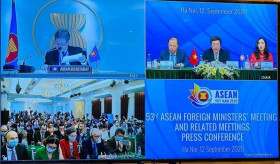 Participation of the Ambassador of the Republic of Armenia to Vietnam Vahram Kazhoyan in the 53rd meeting of the Foreign Ministers of the Association of Southeast Asian Nations (ASEAN) and related events.