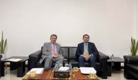 Ambassador Vahram Kazhoyan's Working Visit to Laos.