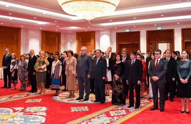 Participation of the Ambassador of the Republic of Armenia Vahram Kazhoyan in the Wishing Ceremony dedicated to the 48th Anniversary of the National Day of the Lao People’s Democratic Republic and the coming 2024 New Year.