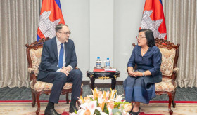 Meeting of the Armenian Ambassador with the Undersecretary of State of Cambodia’s Ministry of Foreign Affairs and International Cooperation