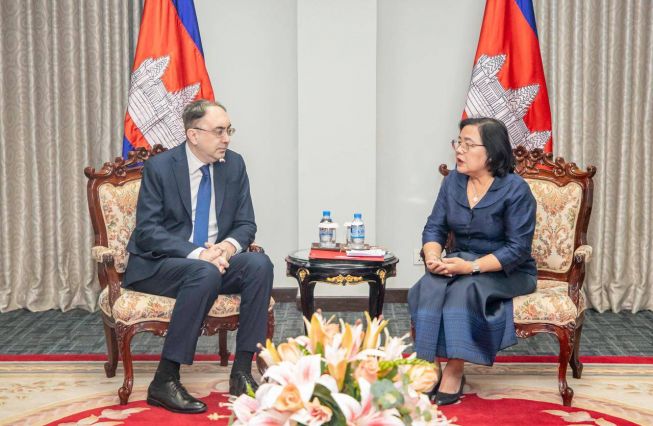 Meeting of the Armenian Ambassador with the Undersecretary of State of Cambodia’s Ministry of Foreign Affairs and International Cooperation