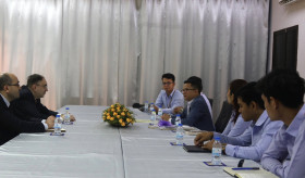 Visit of the Ambassador of Armenia to the Tuol Sleng  Genocide Museum in Cambodia