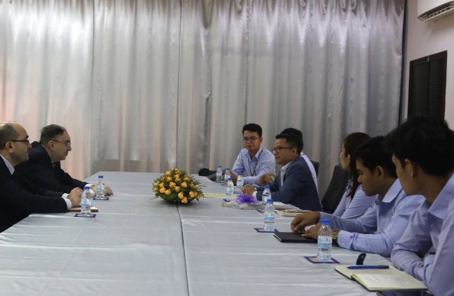 Visit of the Ambassador of Armenia to the Tuol Sleng  Genocide Museum in Cambodia